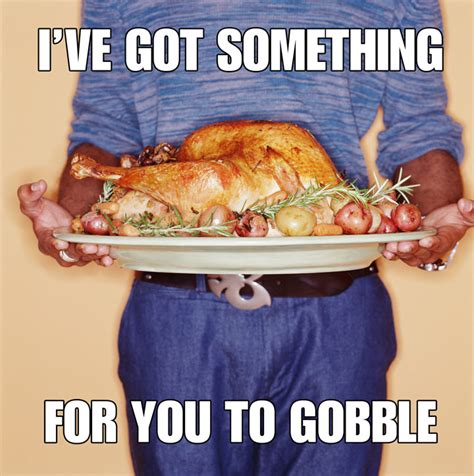 You should. . Thanksgiving sex